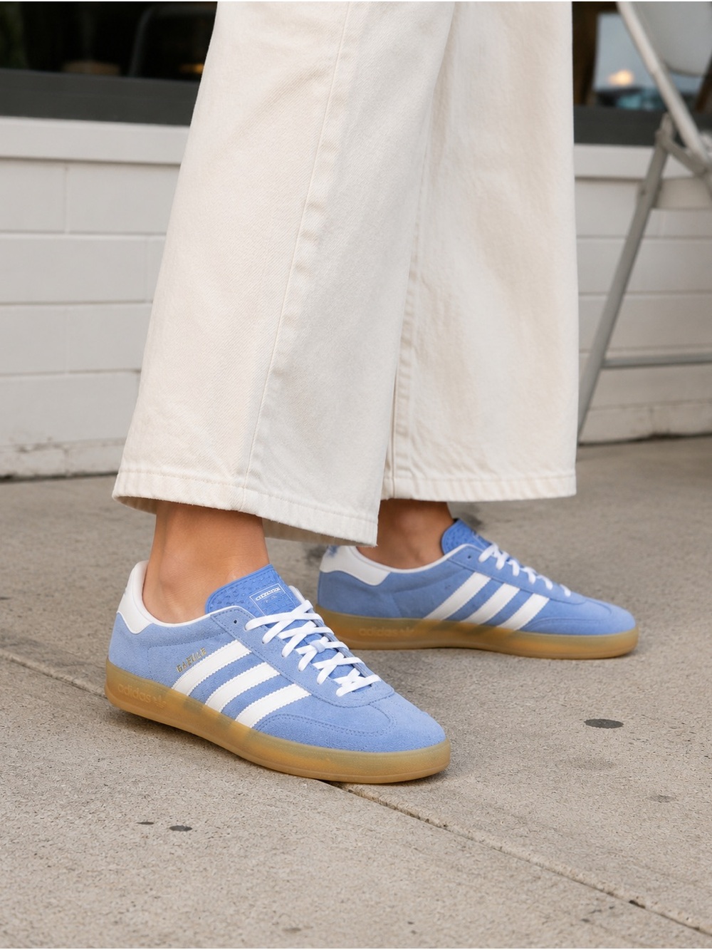Adidas Gazelle Indoor Blue Fusion Sneakers Women’s 8.5